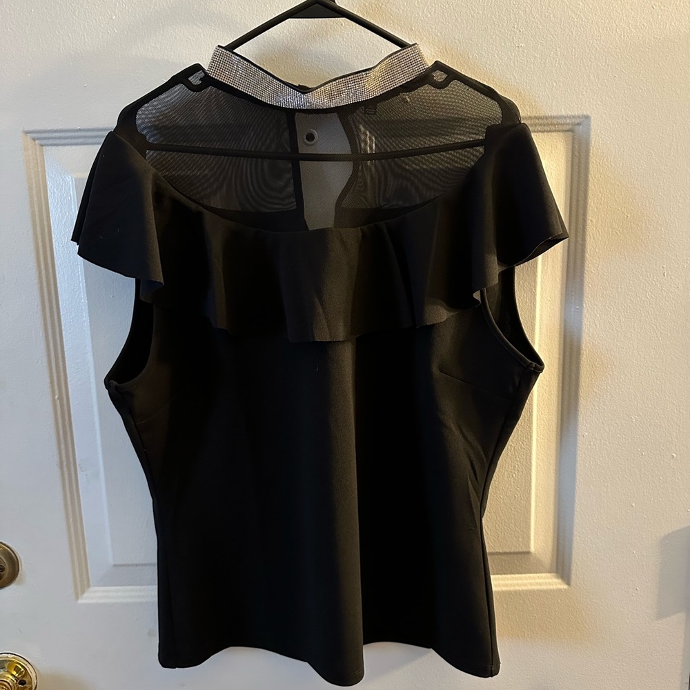Spandex, material dress shirt, size 3XL
